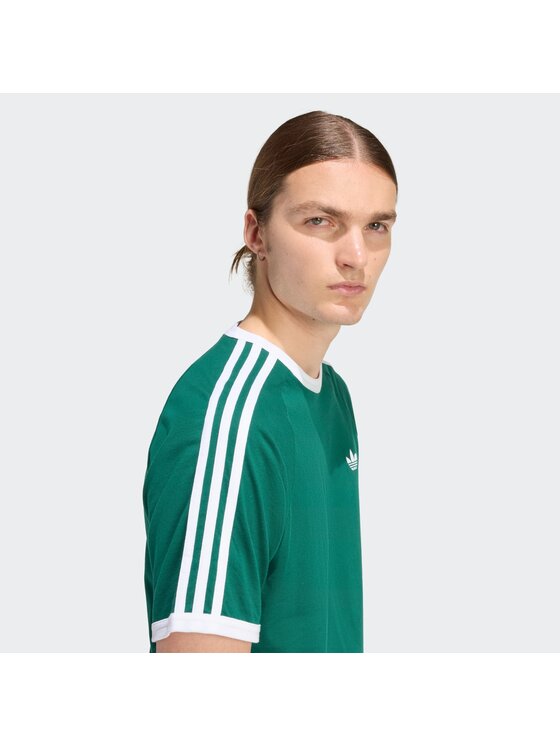 adidas adidas T-Shirt 3-Stripes KE3534 Πράσινο Regular Fit