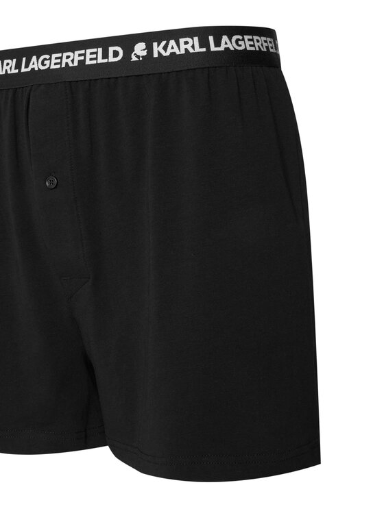 KARL LAGERFELD KARL LAGERFELD Bokserice B1M47008 Crna