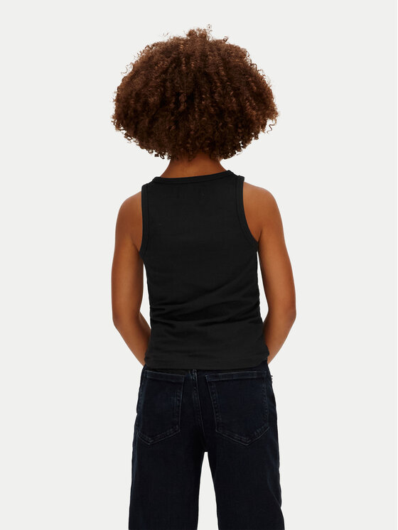 Calvin Klein Jeans Calvin Klein Jeans Top LVCKSJB10G Negru Slim Fit