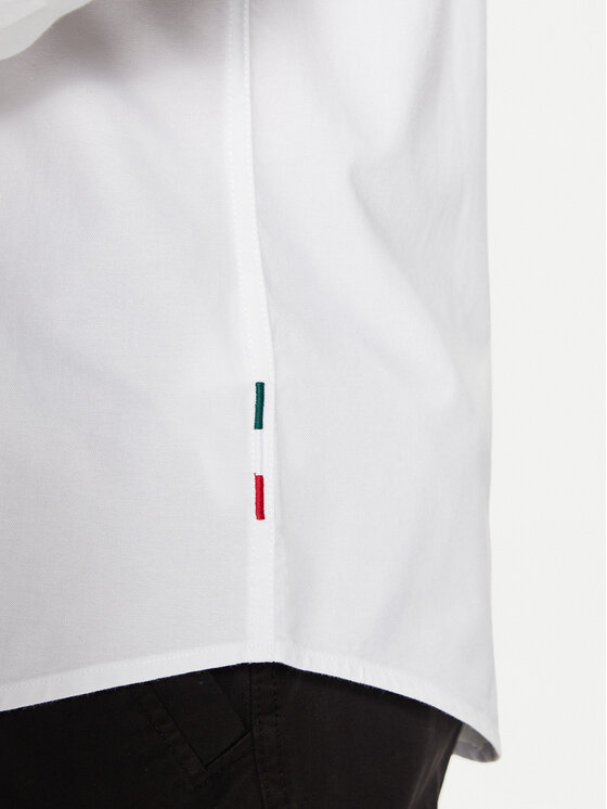 Aeronautica Militare Aeronautica Militare Camicia 242CA1262CT3289 Bianco Regular Fit