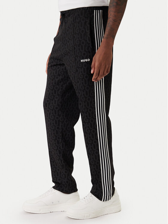 HUGO HUGO Анцуг Tracksuit 50542894 Черен Regular Fit