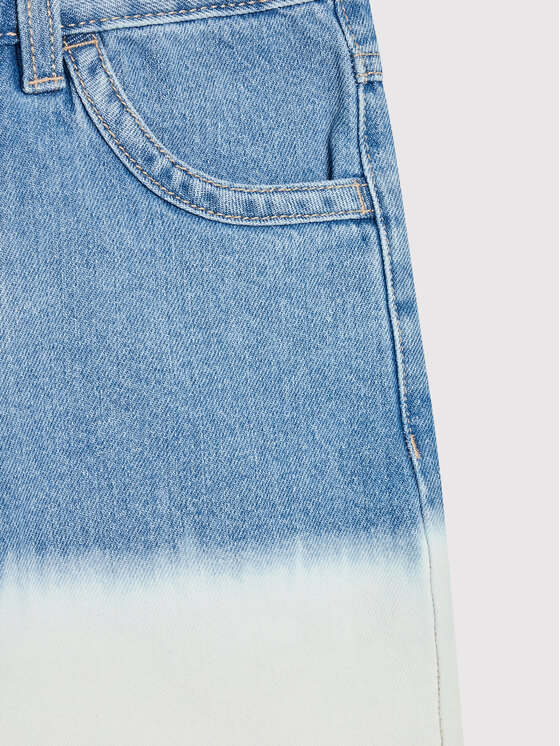 United Colors Of Benetton United Colors Of Benetton Kratke traperice 4DW2C900J Plava Regular Fit