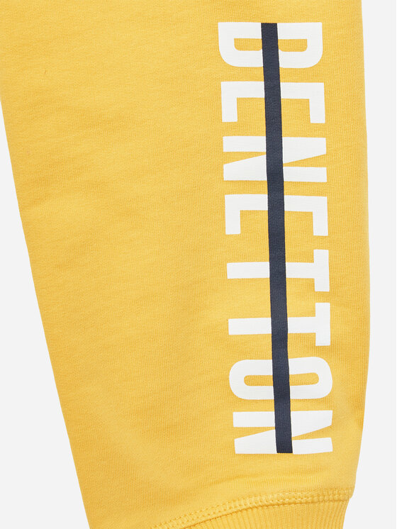 United Colors Of Benetton United Colors Of Benetton Παντελόνι φόρμας 3BC1CF02M Κίτρινο Regular Fit