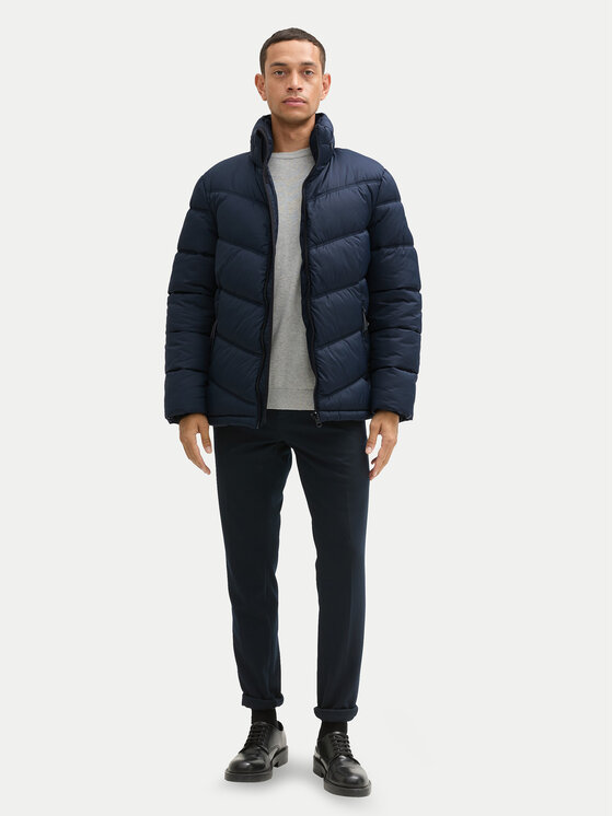 Tom Tailor Tom Tailor Зимно яке 1043822 Тъмносин Regular Fit