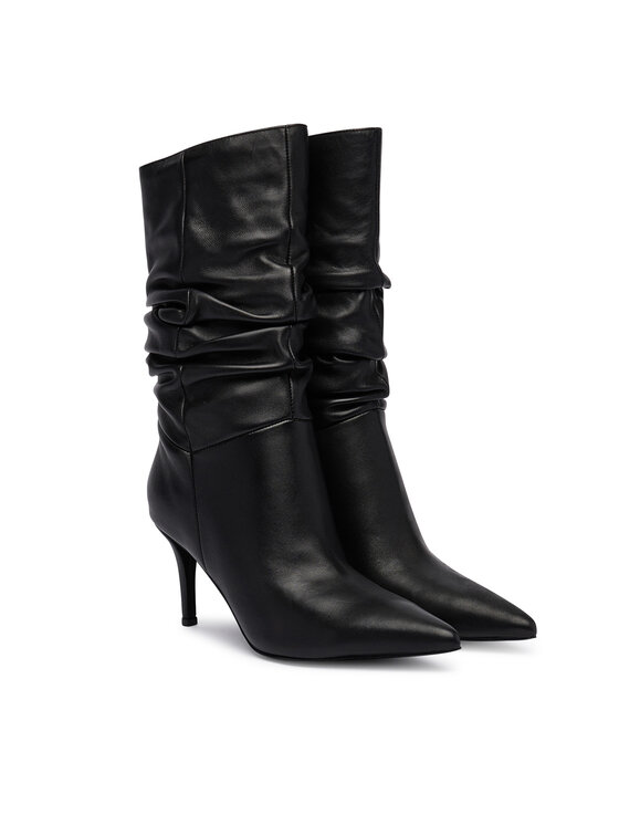 Guess Guess Botine FLFCRL LEA11 Negru