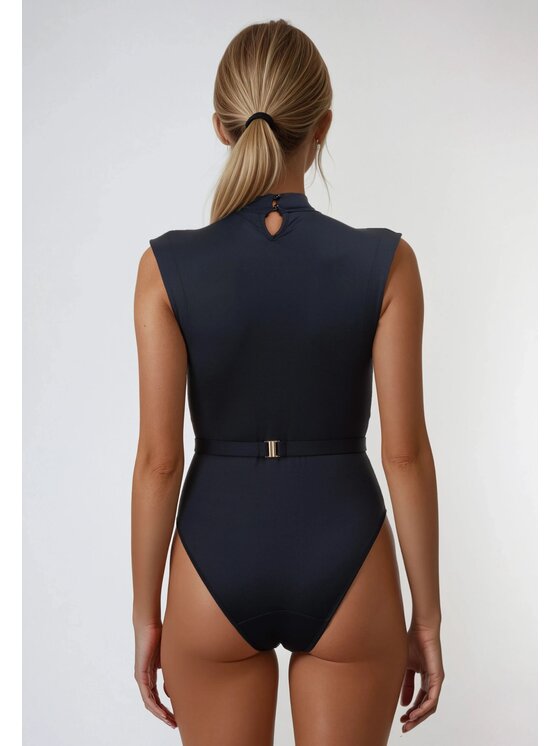 Flavia Valentini Flavia Valentini Legginsy 316 Czarny Compression Fit
