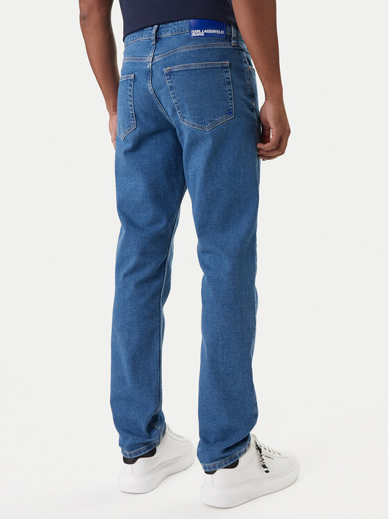 Karl Lagerfeld Jeans Karl Lagerfeld Jeans Jeansy B1M10034 Modrá Skinny Fit