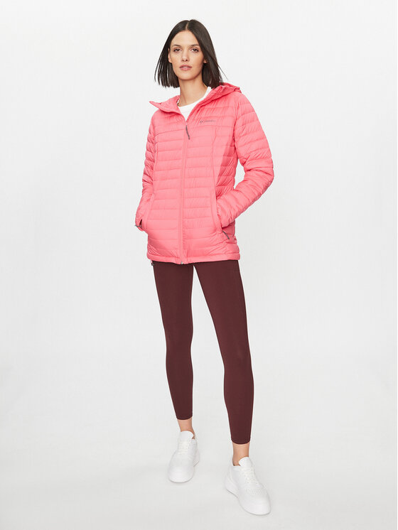 Columbia Columbia Kurtka puchowa Silver Falls™ Hooded Jacket Czerwony Regular Fit