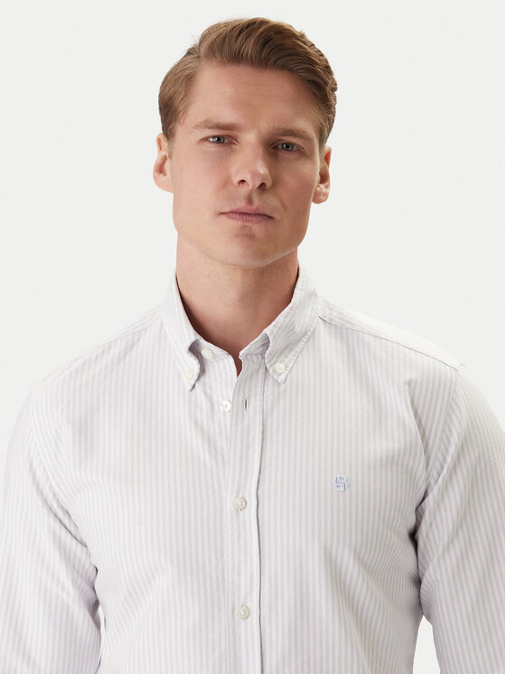 BOSS BOSS Hemd H-ROAN 50556069 Violett Regular Fit