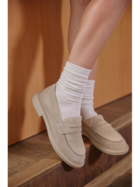 Estro Estro Chunky loafers ER00117127 Beige