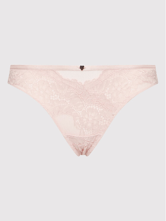 Esotiq Esotiq Stringi Sweetheart 39512 Różowy