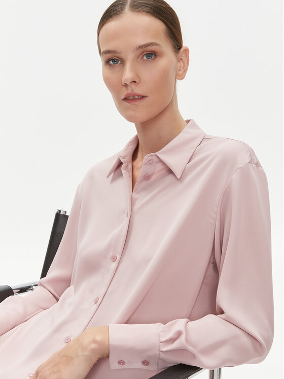 Calvin Klein Calvin Klein Marškiniai K20K205682 Rožinė Relaxed Fit