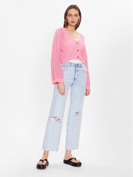 Cardigan EDT6863002 Rosa Boxy Fit