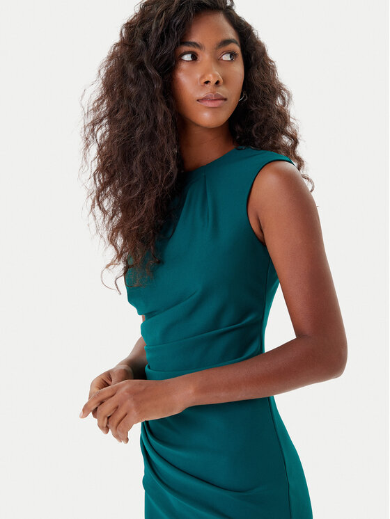 Rinascimento Rinascimento Coctailkleid CFC0125332003 Grün Slim Fit