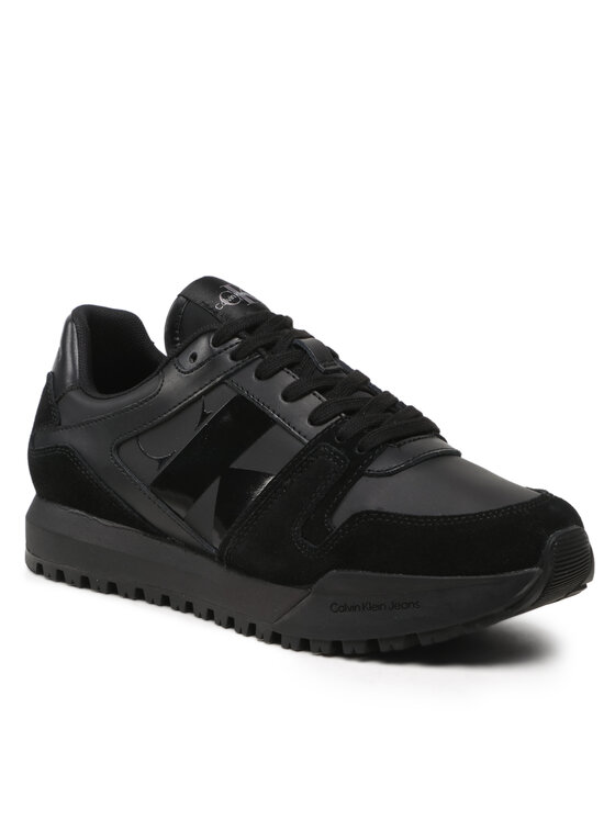 Calvin Klein Jeans Sneakersy Toothy Run Laceup Low Lth Mix YM0YM00744 ...