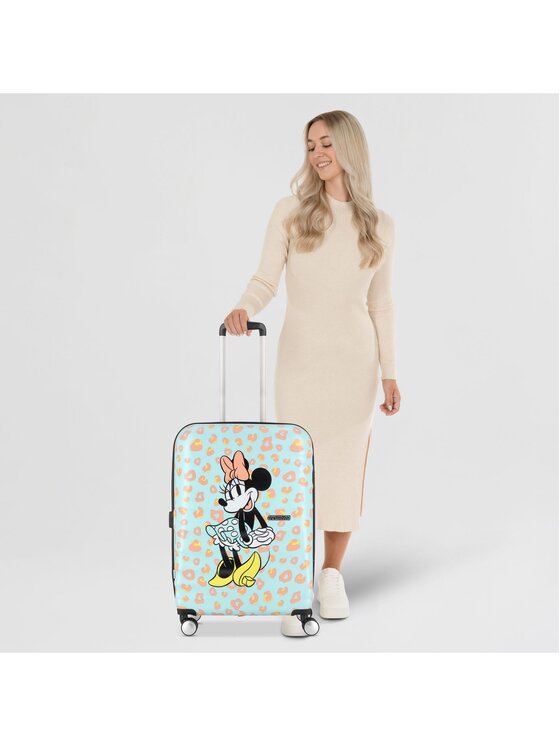 American Tourister American Tourister Walizka średnia 310756 Turkusowy