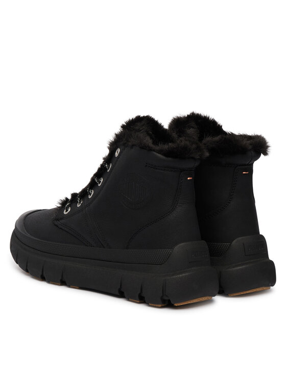 Palladium Palladium Μποτίνια Pallapophi Zip Wl 99554-008-M Μαύρο
