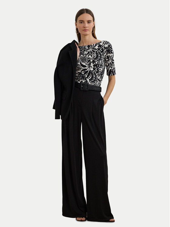 LAUREN RALPH LAUREN LAUREN RALPH LAUREN Majica 200963940001 Crna Slim Fit