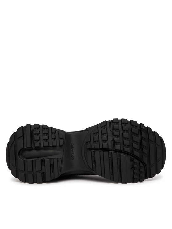 Calvin Klein Calvin Klein Sneakersy Hike Runner Lup Lin Mesh HW0HW03000 Čierna