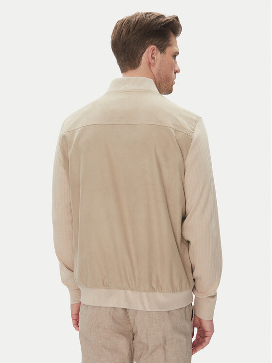 Bugatti Bugatti Bomberjacke 7600-75527C Beige Regular Fit