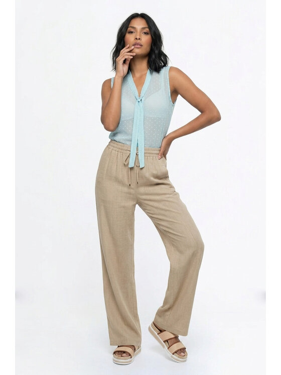 FIGL FIGL Bluzka M1368 Zielony jasny Regular Fit