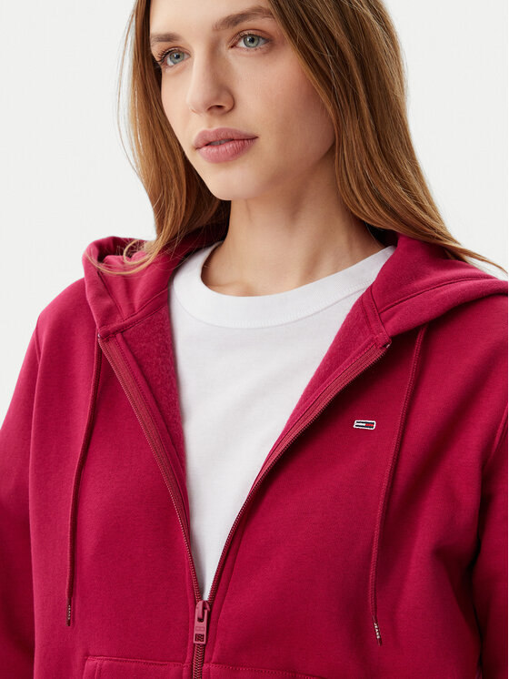 Tommy Jeans Tommy Jeans Felpa Flag DW0DW19729 Rosa Regular Fit