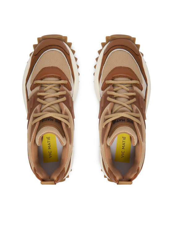 Vic Matié Vic Matié Sneakersy 1F2100DHD22BPFTI36 Hnědá