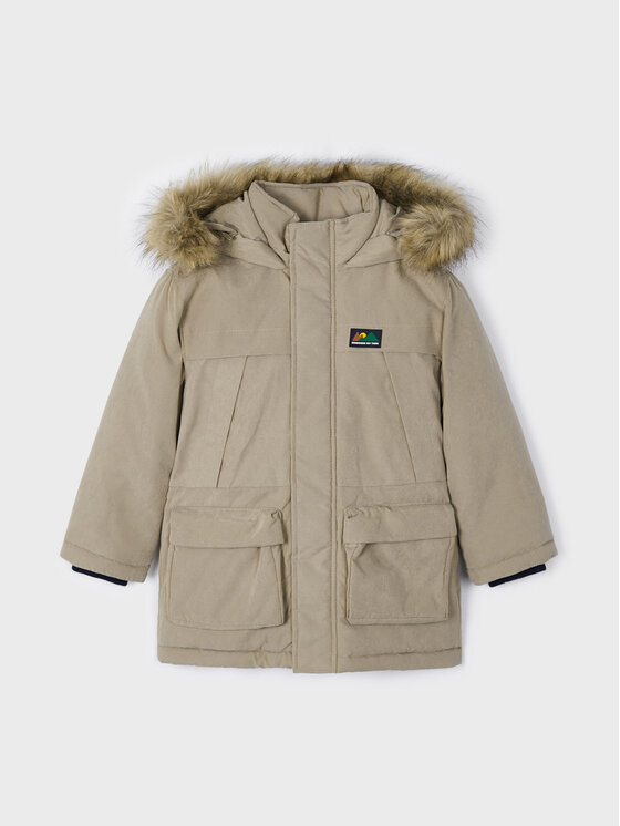 Mayoral Mayoral Parka 4.439 Pruun Regular Fit