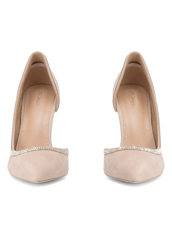 DeeZee DeeZee Szpilki Afja KL-HT92931-50 Beżowy