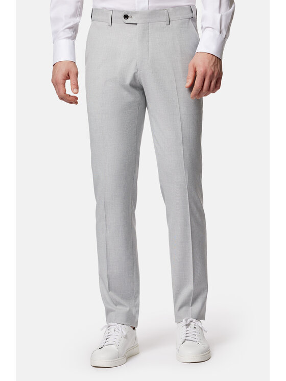 Lancerto Lancerto Garnitur Natham GA073124000003 Szary Slim Fit