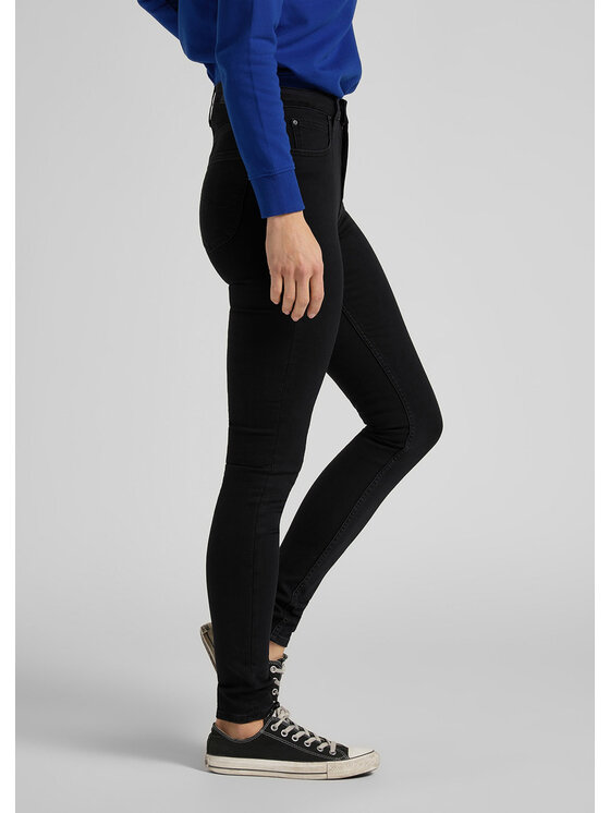 Lee Lee Jeansy IVY Niebieski Skinny Fit