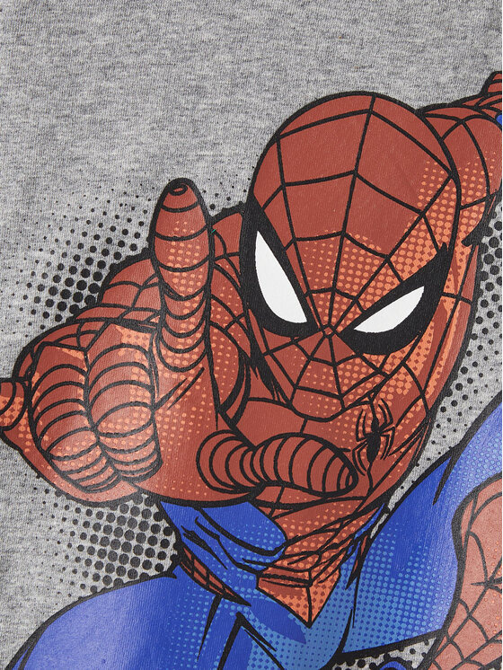 NAME IT NAME IT Majica SPIDER-MAN 13210754 Siva Regular Fit