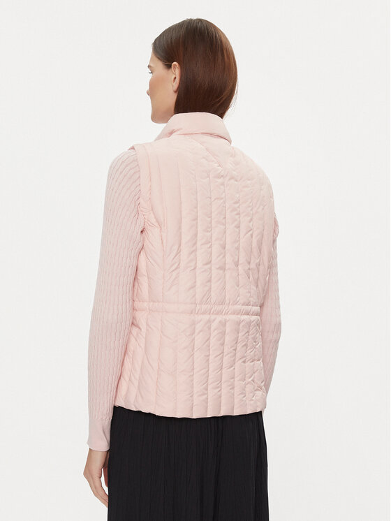 Tommy Hilfiger Tommy Hilfiger Vestă Feminine Lw Down Vest WW0WW40485 Roz Slim Fit