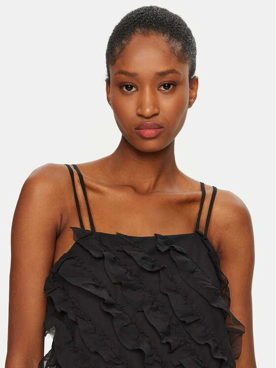 YAS YAS Abito da cocktail Danci 26035272 Nero Regular Fit
