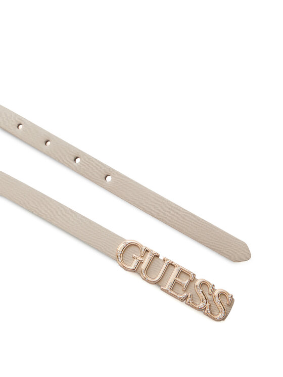 Guess Guess Pasek Damski BW9338 P6215 Beżowy jasny