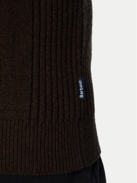Barbour Barbour Πουλόβερ Holden  MKN0837BR17 Σκούρο καφέ Regular Fit