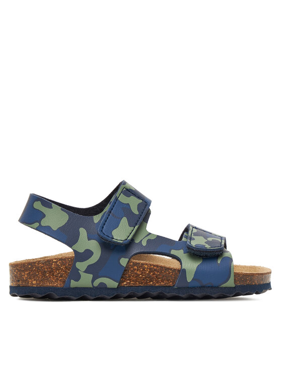 Geox Sandały B Sandal Chalki B552QB 00004 CF44L S Granatowy
