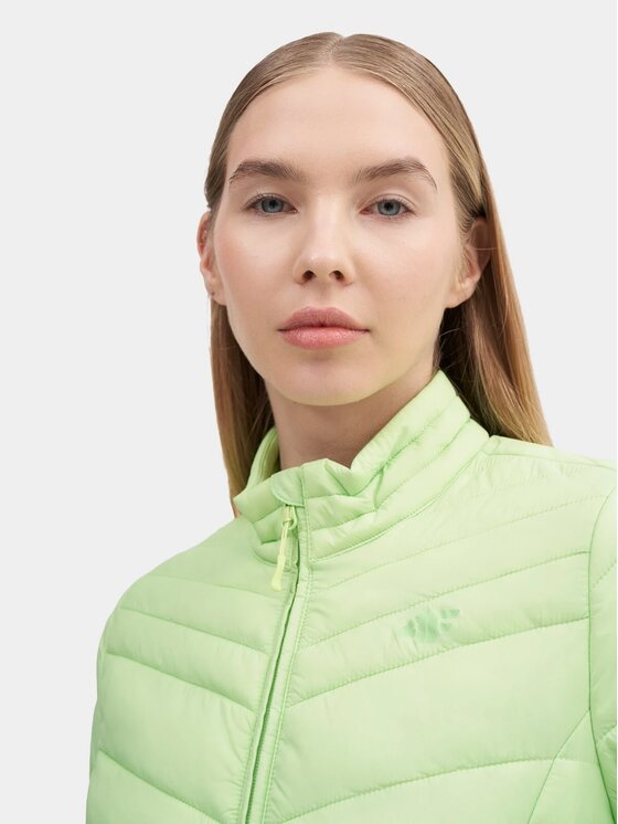 4F 4F Kurtka puchowa 4FSS23TDJAF094-41S Zielony Regular Fit