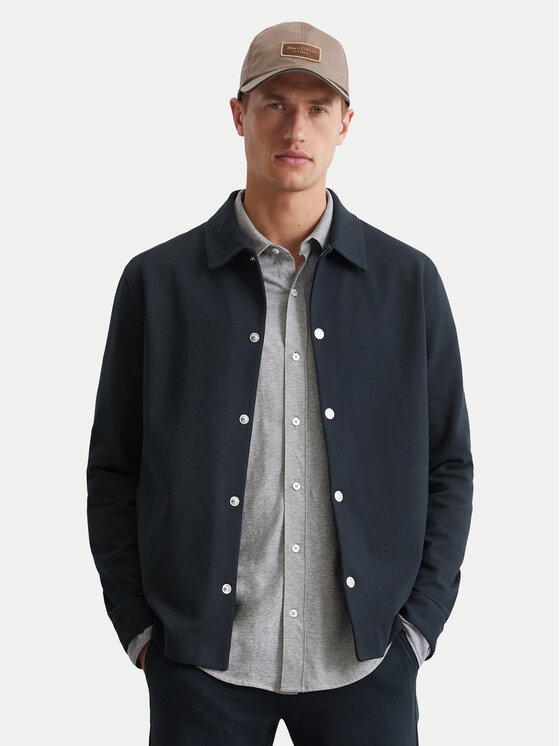 Marc O'Polo Marc O'Polo Marškiniai 428 4041 57084 Tamsiai mėlyna Regular Fit