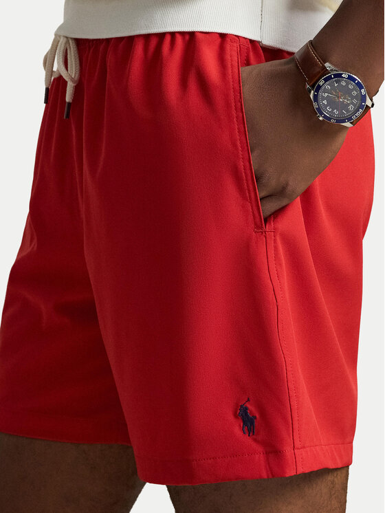 Polo Ralph Lauren Polo Ralph Lauren Peldšorti 710907255005 Sarkans Classic Fit