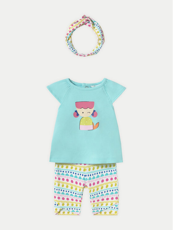 Mayoral Mayoral Set T-Shirt und Leggings 1763 Bunt Regular Fit
