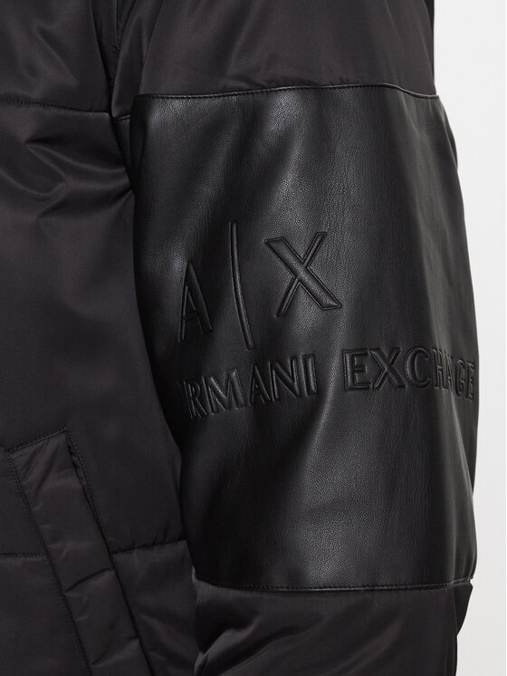 Armani Exchange Armani Exchange Zimní bunda 6RZB13 ZNJ7Z 1200 Černá Relaxed Fit