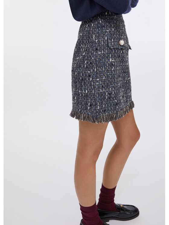 Liu Jo Liu Jo Minigonna CF5378T081AM9850 Celeste Regular Fit