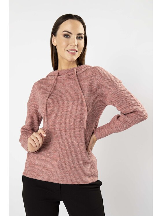 QUIOSQUE QUIOSQUE Sweter Quiosque 6NO001531 Różowy Regular Fit