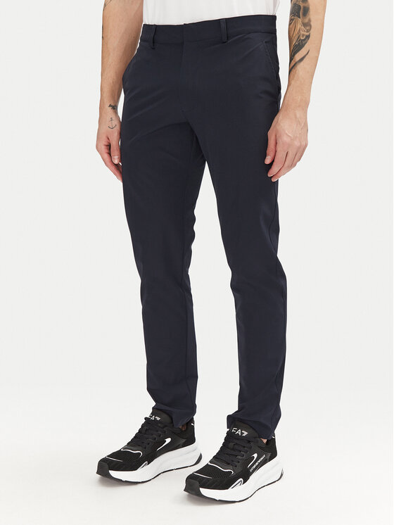 EA7 Emporio Armani EA7 Emporio Armani Kalhoty z materiálu 7M000509 AF14589 UB102 Tmavomodrá Slim Fit