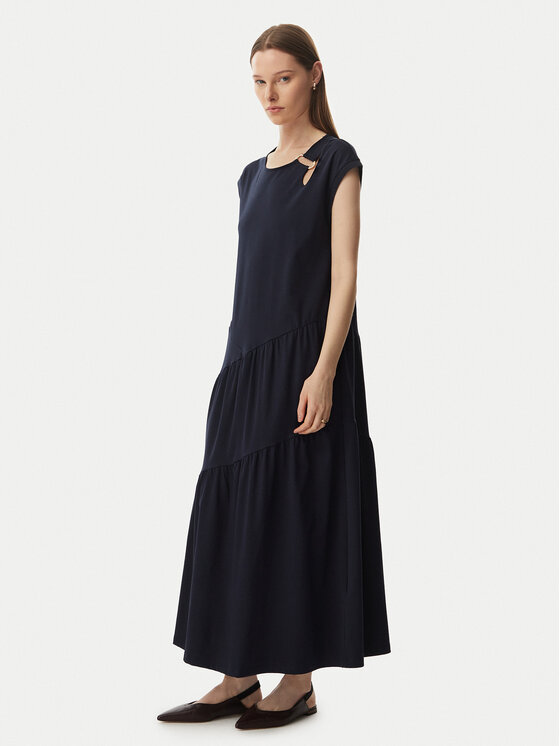 Liu Jo Sport Rochie de zi TA6237 J3855 Bleumarin Relaxed Fit