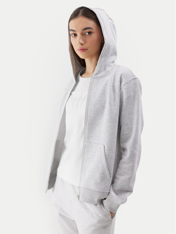 4F 4F Суитшърт 4FWSS24TSWSF0956 Сив Regular Fit
