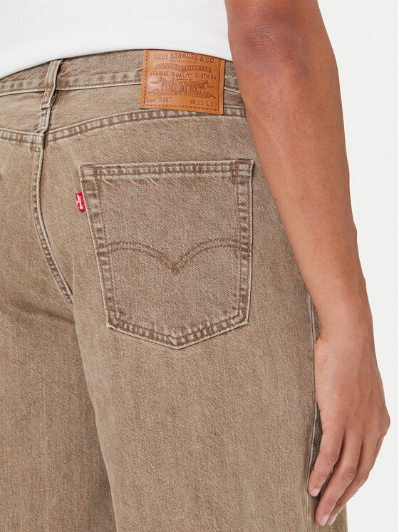 Levi's® Levi's® Jeansy 578™ A4750-0028 Beżowy Baggy Fit