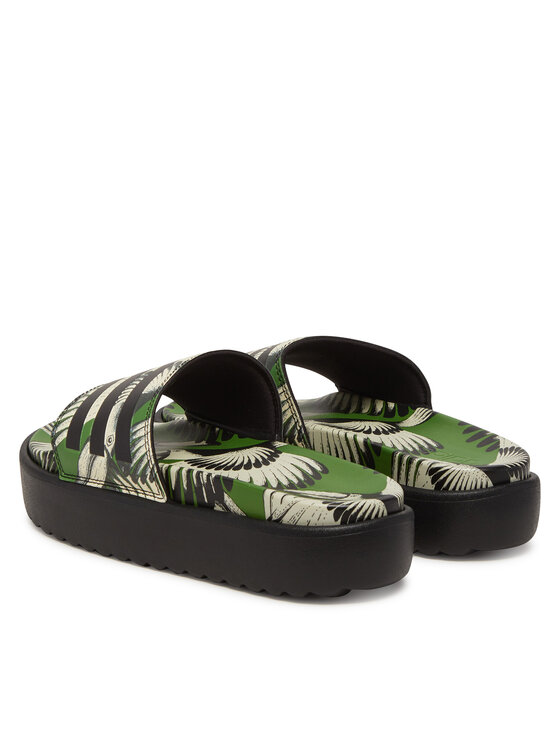 adidas adidas Pantoletten adilette Platform JI4754 Grün