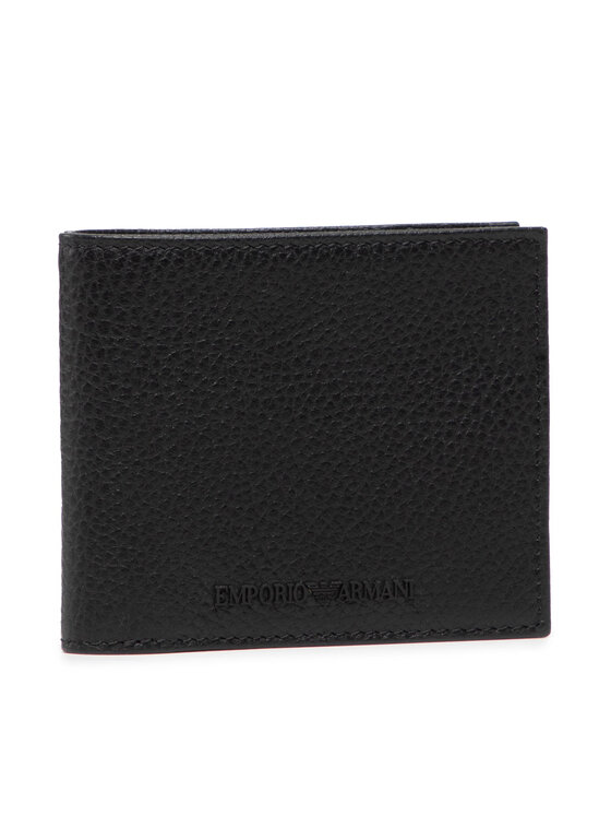 Emporio Armani Emporio Armani Mazs vīriešu maks Y4R167 Y068E 80001 Melns